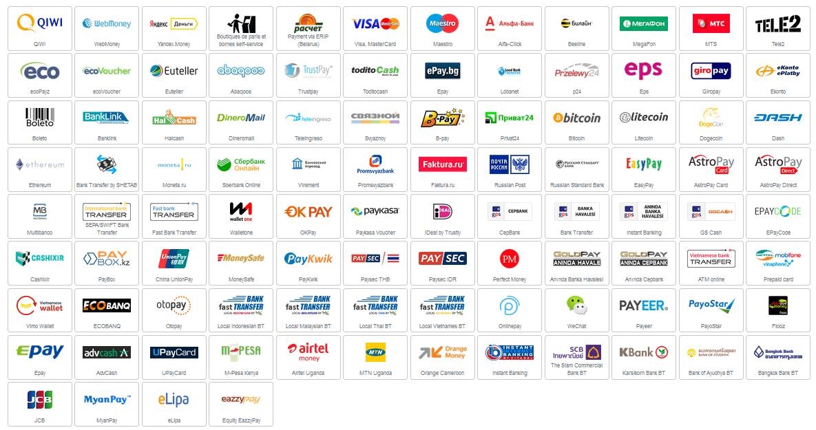 A lista completa de depósito